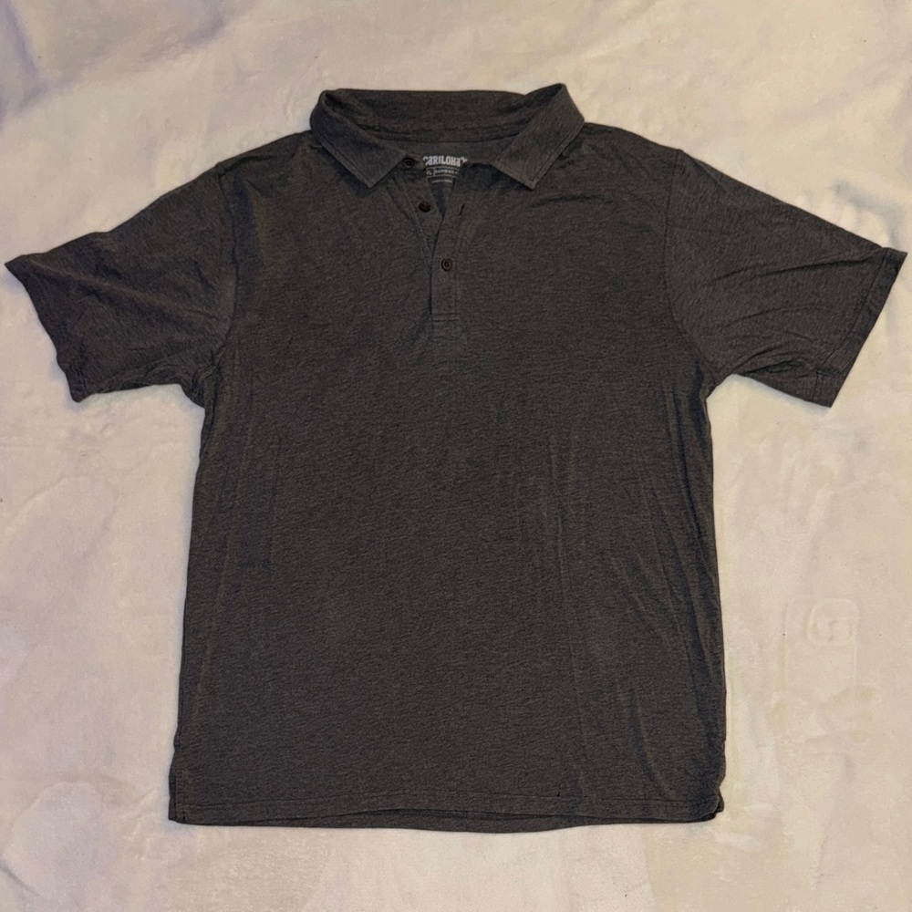 Men's Gray Golf Shirt